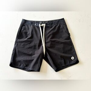 Vuori Men's Cruise Boardshorts Shorts - Black - Size 32 - Style # V314